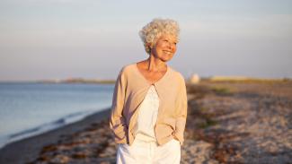 Smiling Elderly Woman